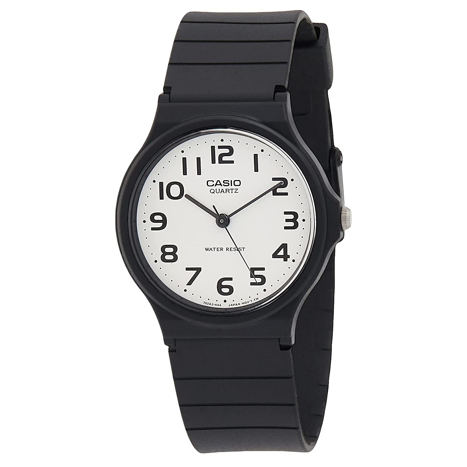 Casio Watch Black White Big Numbers