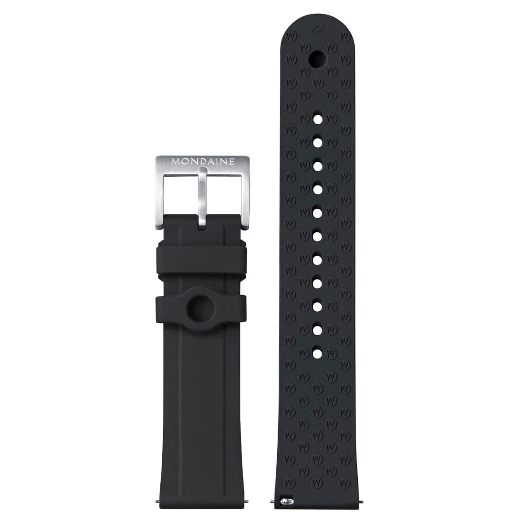 Mondaine Numeri 42mm Men's Black White Watch