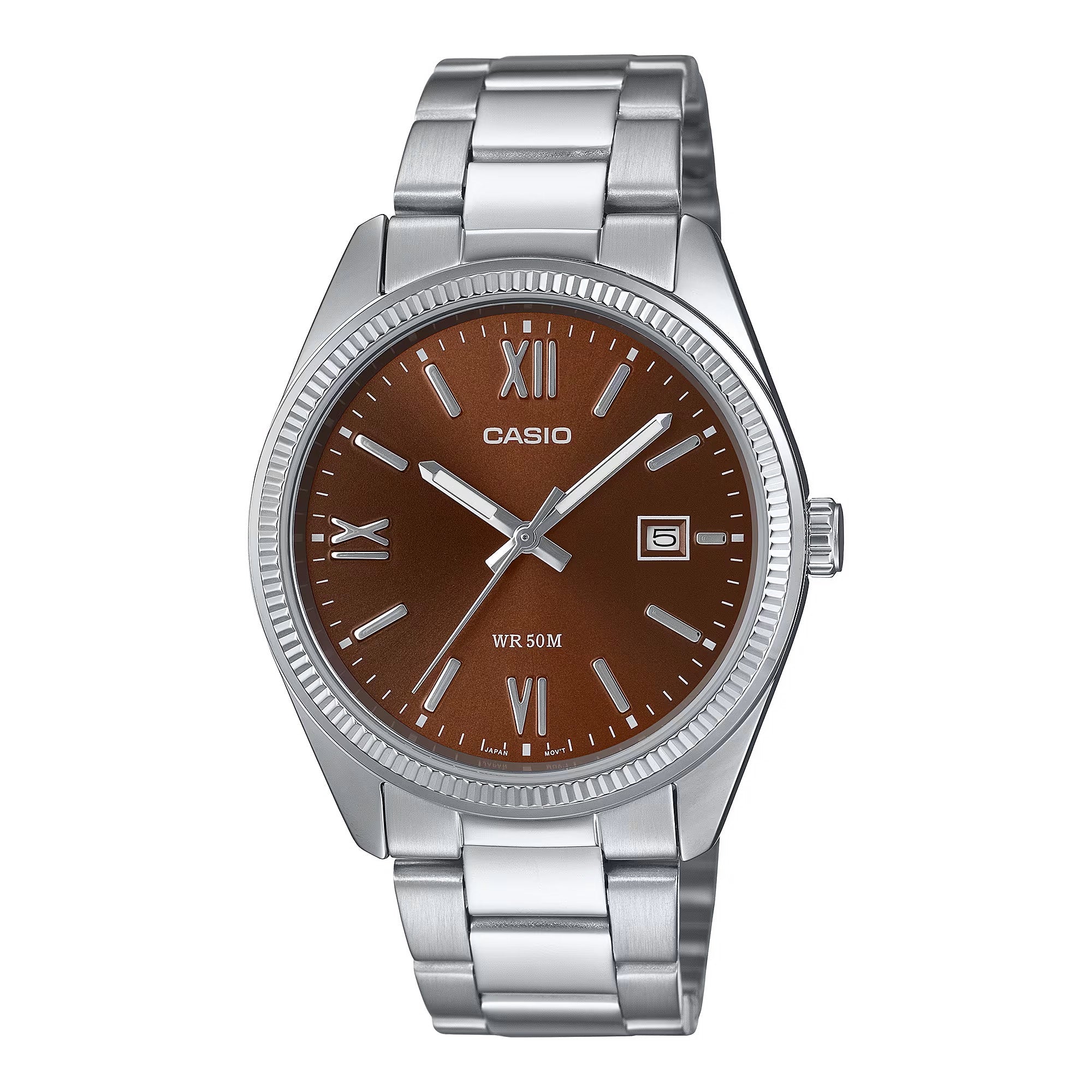 Casio Casual Unisex Brown Analogue Watch