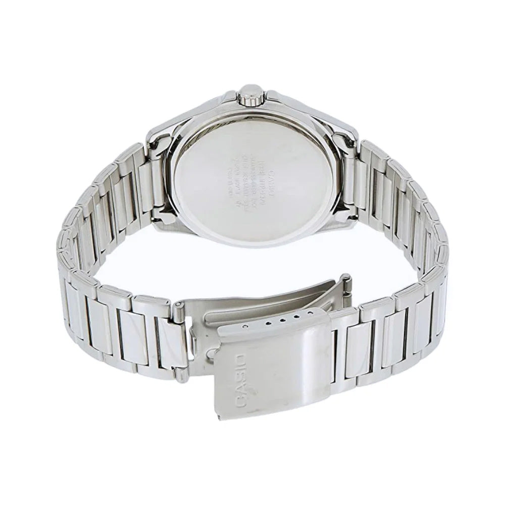 Casio Dress Day Date Men's Silver Watch