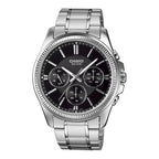 Casio Chrono Men's Black Analogue Watch