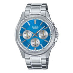 Casio Men's Blue Chronograph Watch
