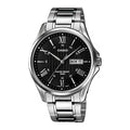 Casio Day Date Men's Black Analogue Watch