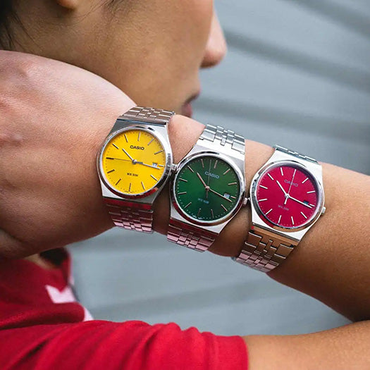 Casio Vintage Green Watch