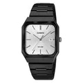 Casio Standard Unisex Silver Black Quartz Watch