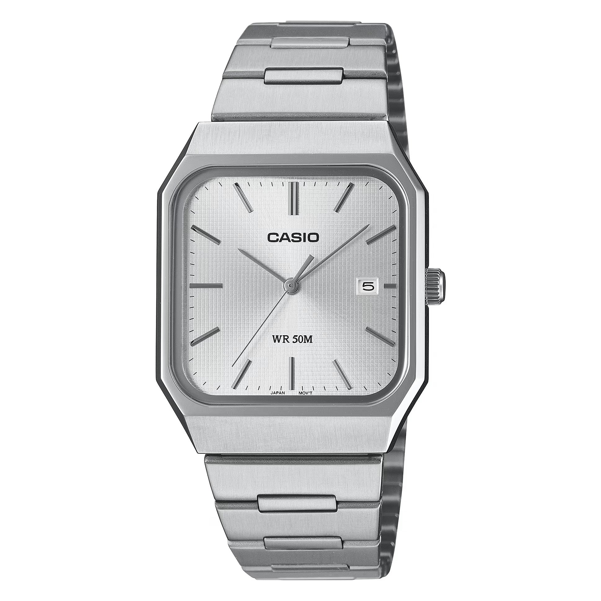 Casio Standard Unisex Silver Quartz Watch