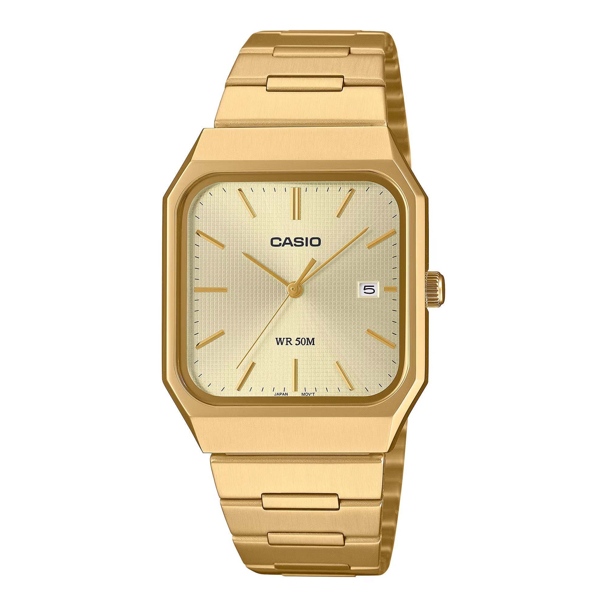 Casio Standard Unisex Gold Quartz Watch