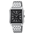 Casio Standard Unisex Black Silver Quartz Watch