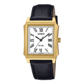 Casio Timeless Classic Men's Gold Leather Watch