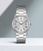 Casio Classic Men's Silver Analogue Watch