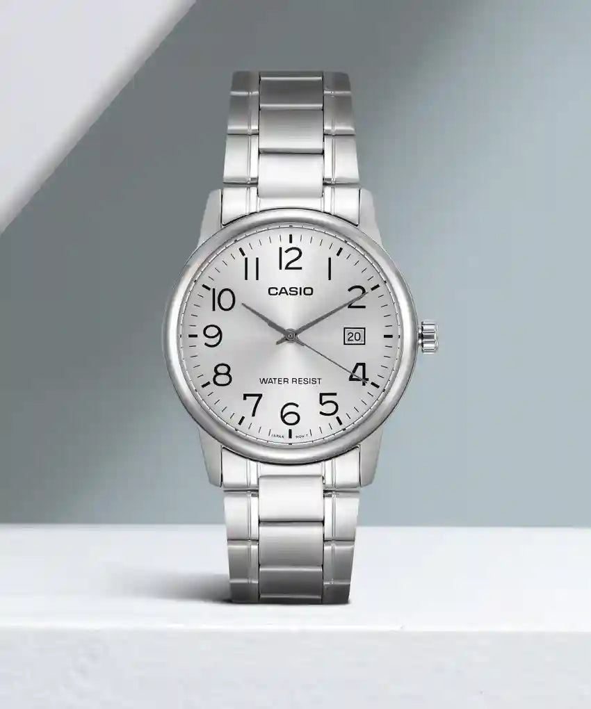 Casio Classic Men's Silver Analogue Watch