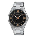 Casio Men's Black Silver Watch