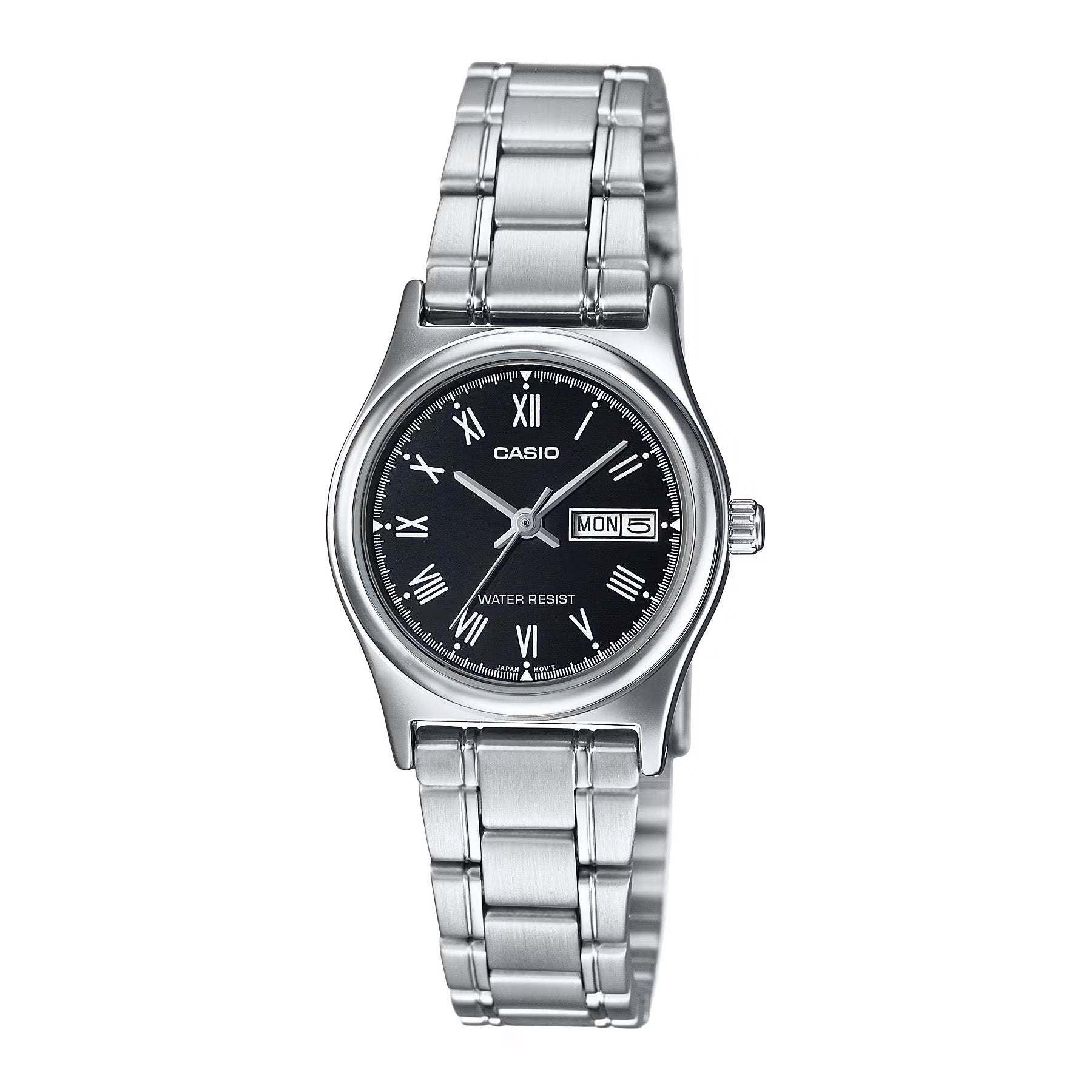 Casio Standard Men's Black Silver Analogue Watch