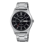 Casio Classic Men's Black Silver Analogue Watch