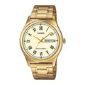 Casio Dress Men's Gold Neutral Analogue Watch