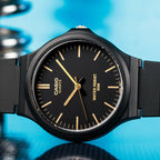 Casio Standard Men's Black Analogue Watch