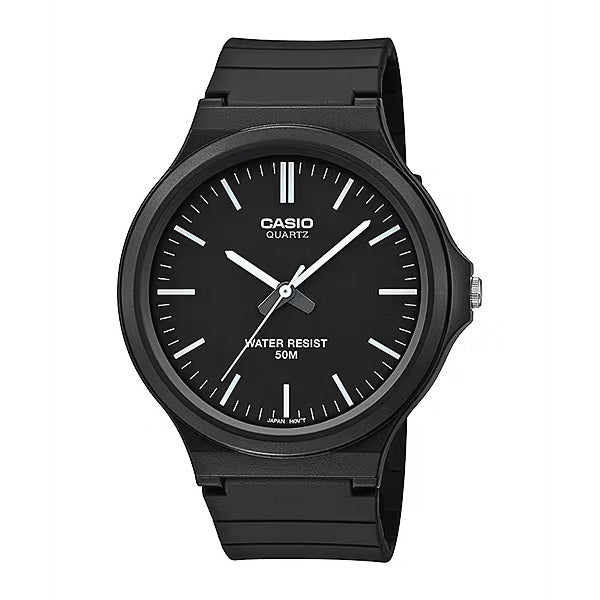 Casio Standard Men's Black Analogue Watch