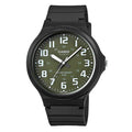 Casio Standard Men's Green Analogue Watch
