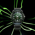 Casio Men's Watch Black Green