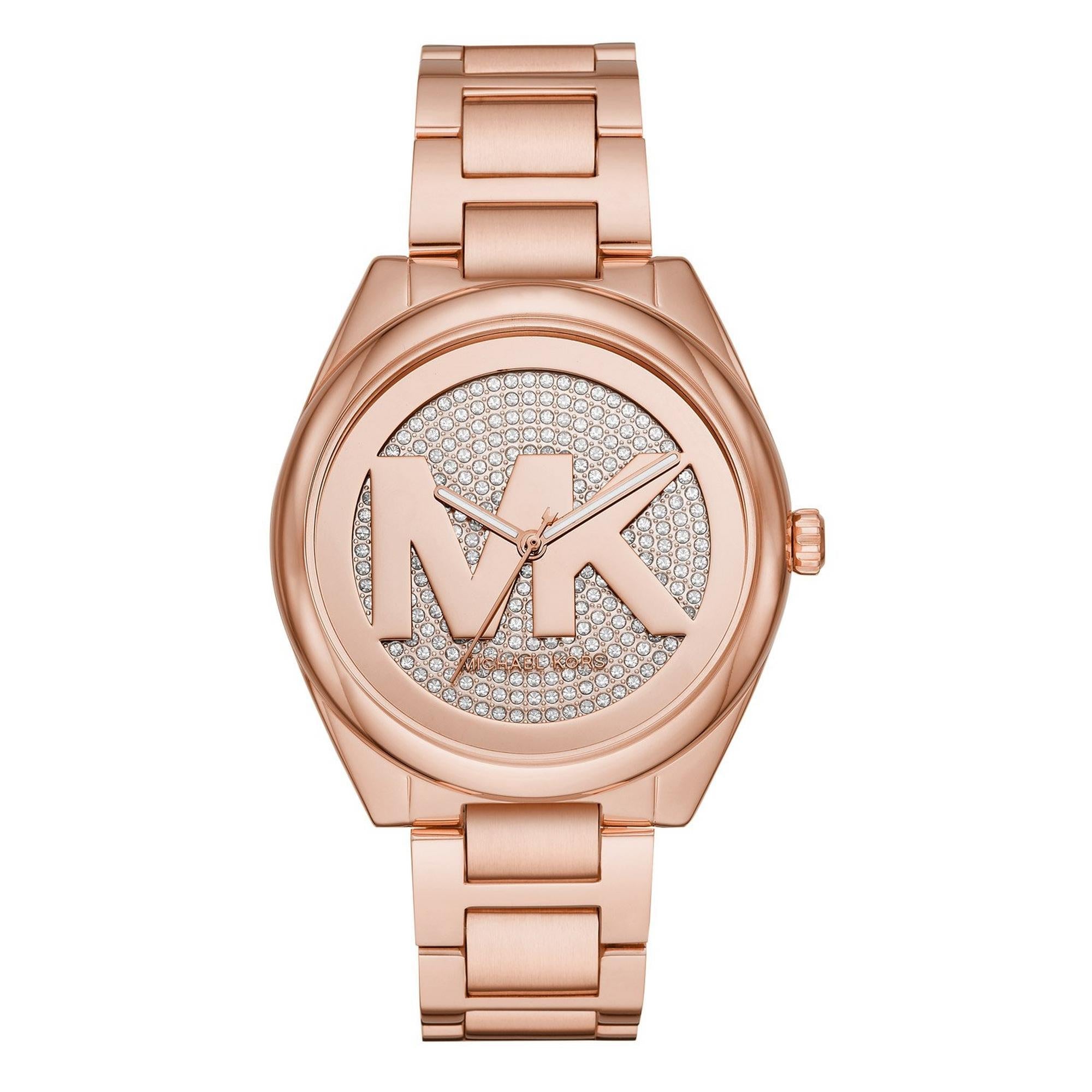 Michael Kors Ladies Watch Janelle 42mm Rose Gold