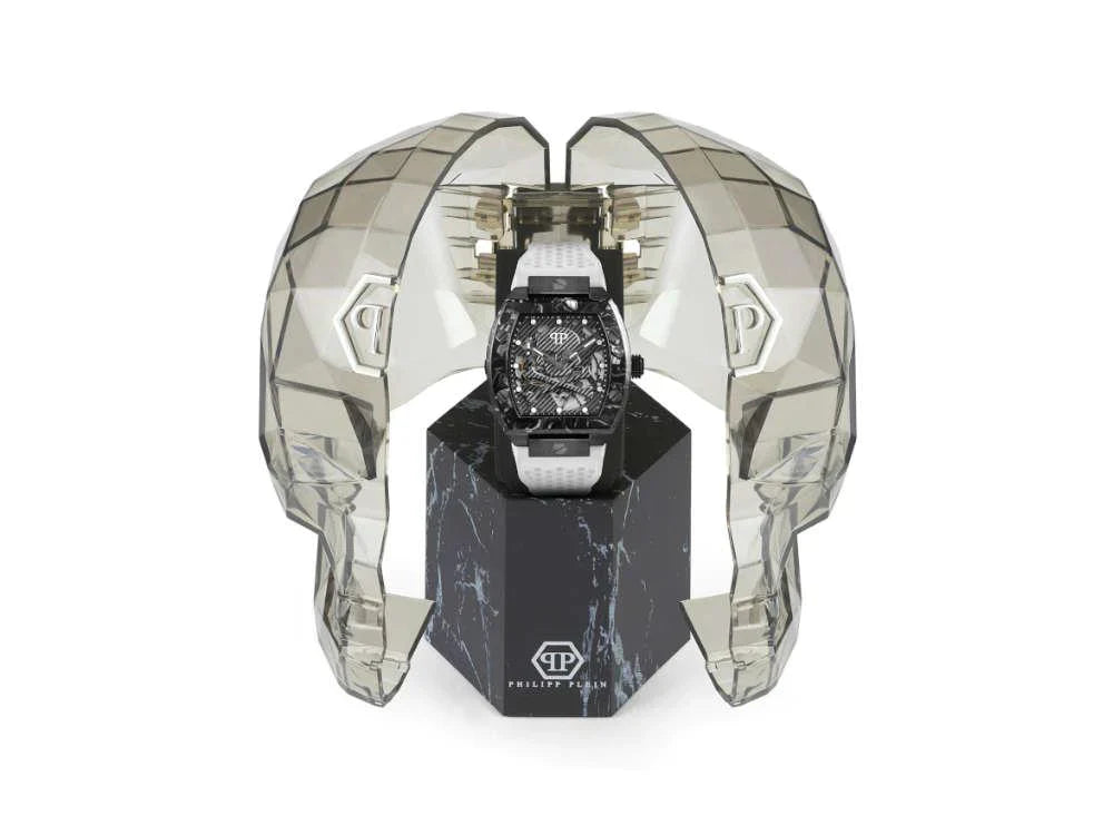 Philipp Plein Watch Automatic The Skeleton Sport Master White