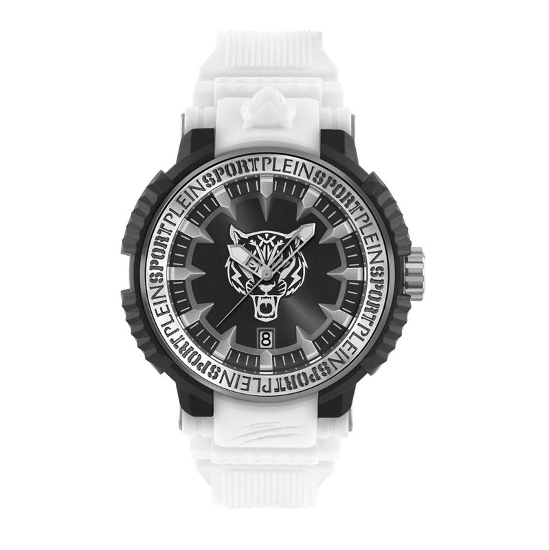 Plein Sport Tiger Power Unisex Black White  Watch