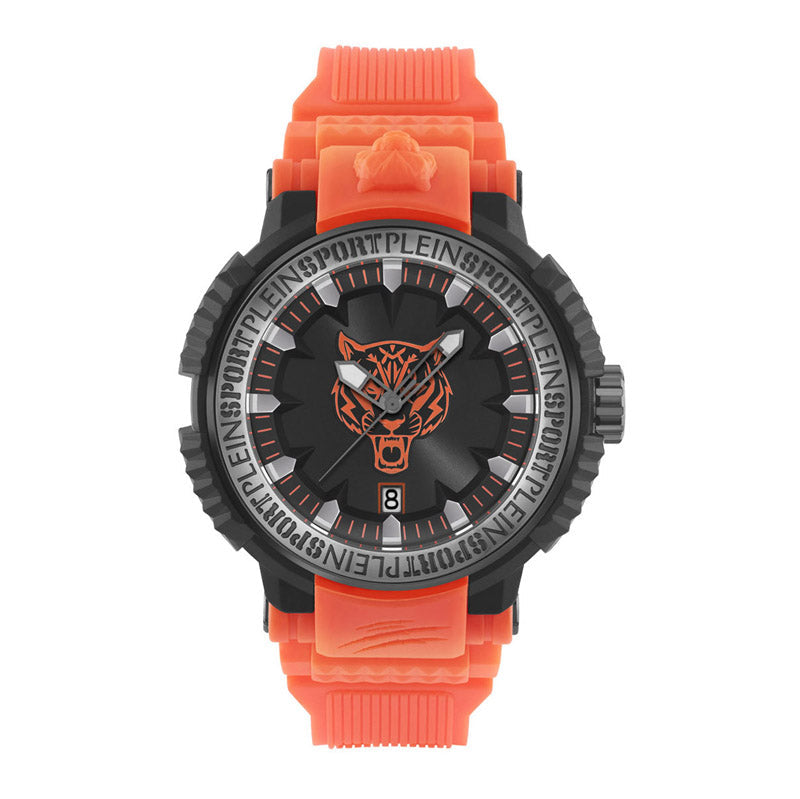 Plein Sport Tiger Power Unisex Black Red  Watch