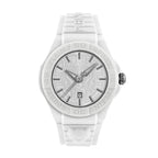 Plein Sport New Fearless Unisex White Silver  Watch