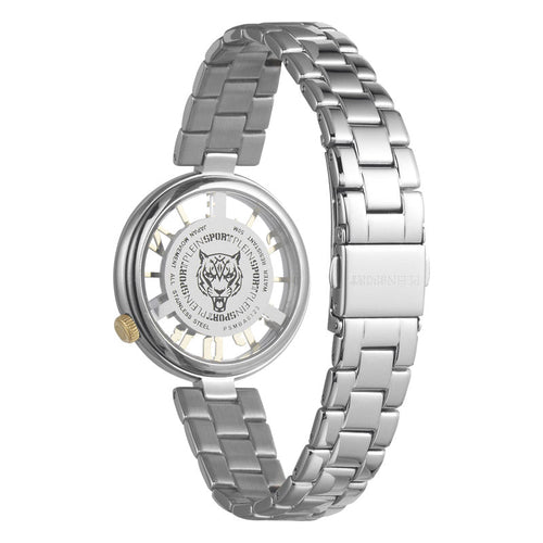 Plein Sport Tiger Luxe Ladies Silver Watch