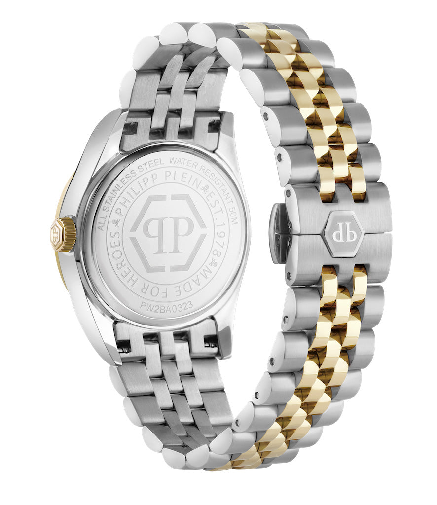 Philipp Plein Rock Couture Ladies  Silver Watch