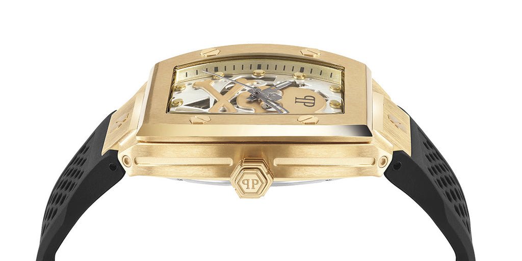 Philipp Plein High-Conic Men's Gold Watch