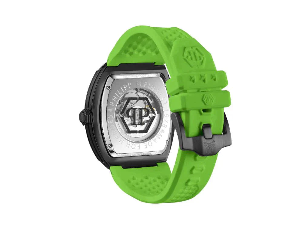 Philipp Plein Watch Automatic The Skeleton Sport Master Green