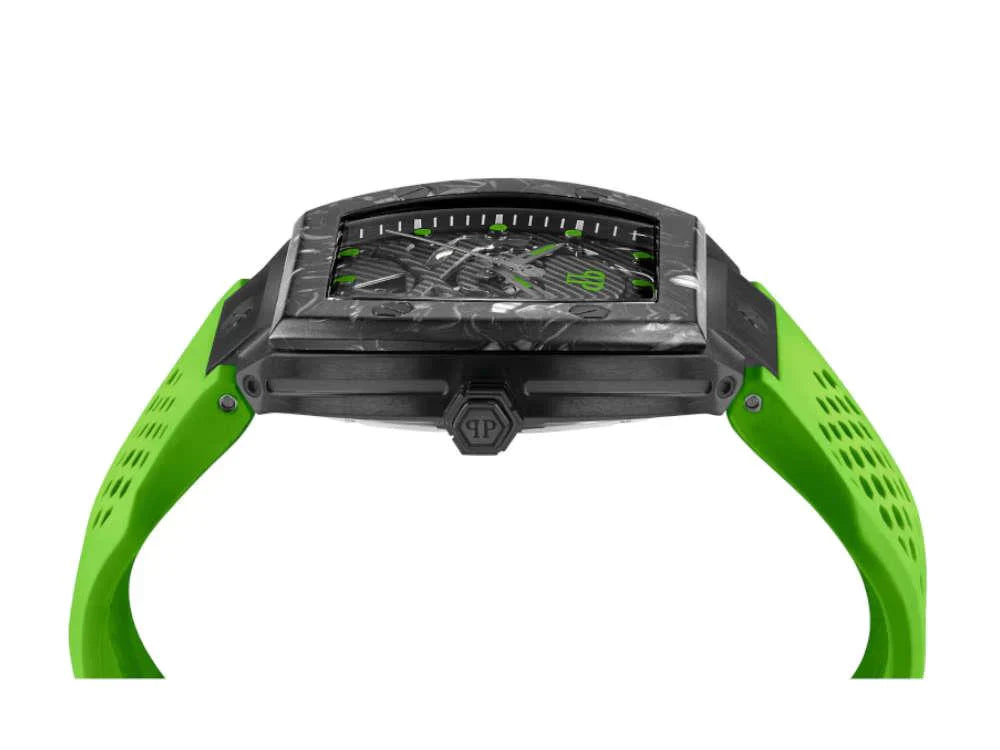 Philipp Plein Watch Automatic The Skeleton Sport Master Green