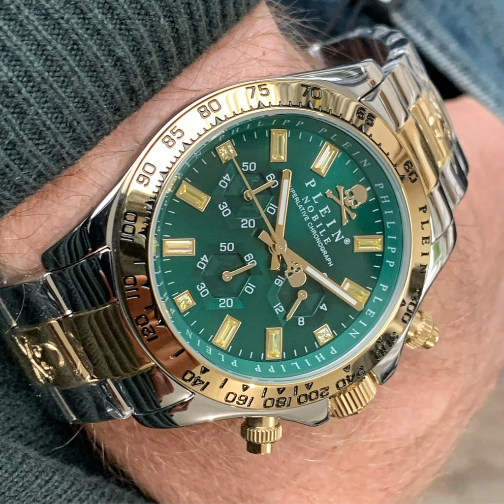 Philipp Plein Rock Couture Men's Green Watch