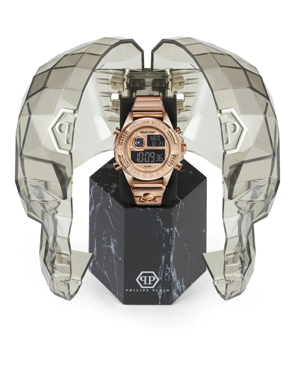 Philipp Plein Digital Watch The G.O.A.T. Rose Gold