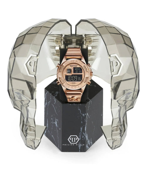 Philipp Plein Digital Watch The G.O.A.T. Rose Gold