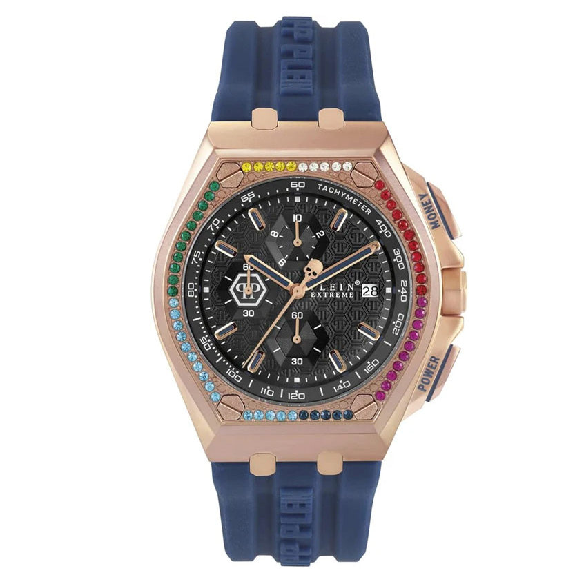 Philipp Plein Mens Watch Plein Extreme Rose Gold