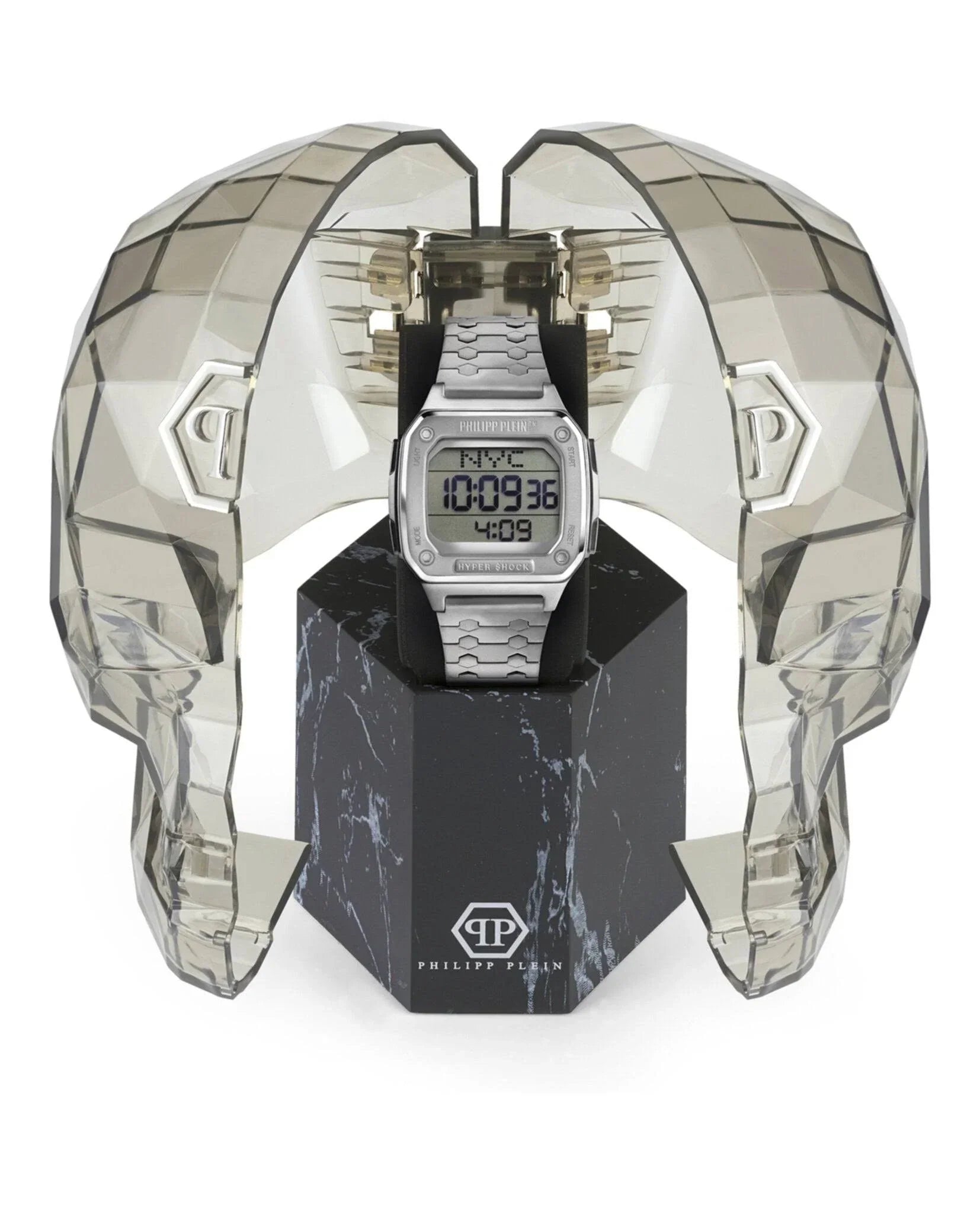 Philipp Plein Watch Hyper Shock Silver