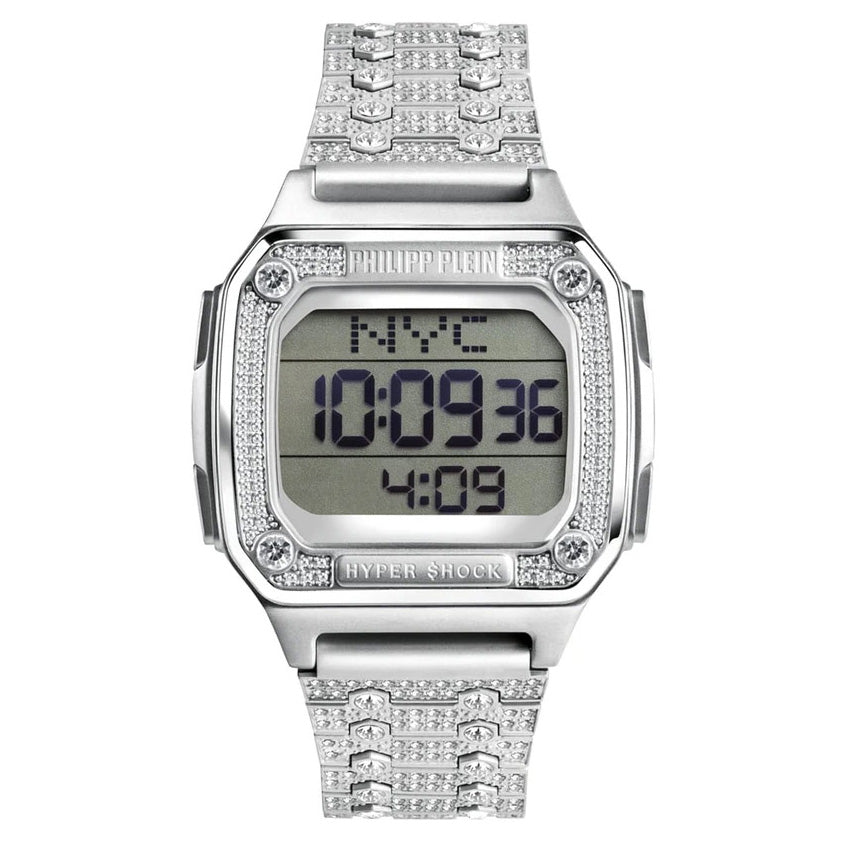 Philipp Plein Watch Hyper Shock Silver