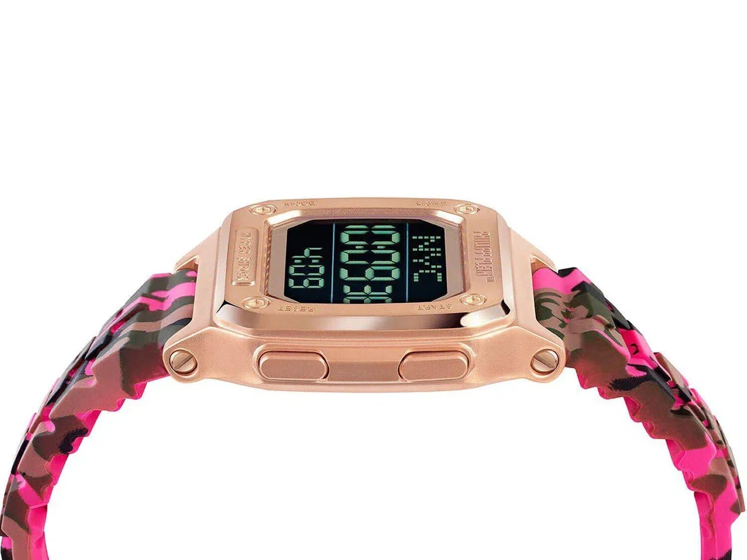 Philipp Plein Watch Unisex Hyper Shock Fuchsia Camo Watch