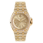 Philipp Plein Hyper $Port Ladies  Gold Watch