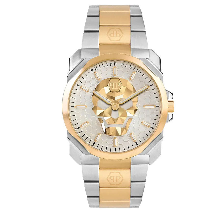 Philipp Plein Watch The Skull King Silver Gold