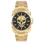 Philipp Plein Watch The Skull King Black Gold