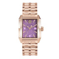 Philipp Plein Ladies Watch Offshore Square Lilac Rose Gold
