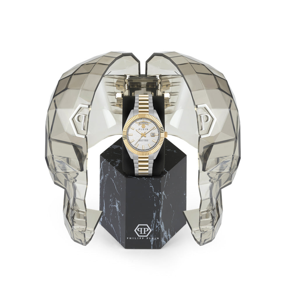 Philipp Plein Rock Couture Men's  Silver Watch