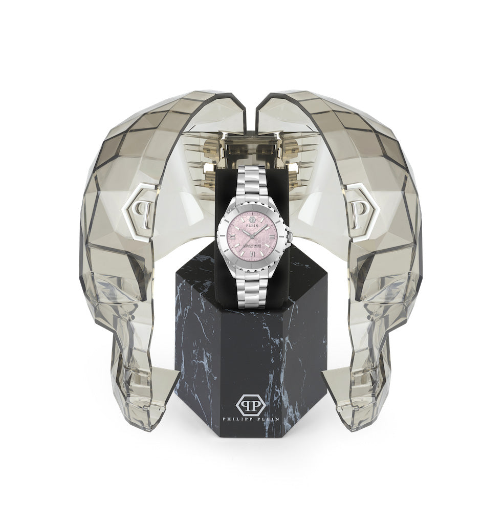 Philipp Plein Rock Couture Ladies  Pink Watch