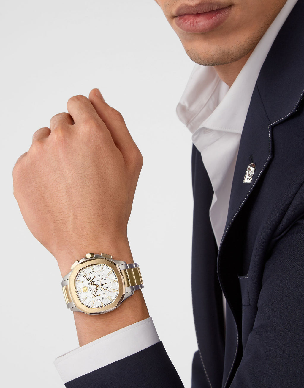 Philipp Plein High-Conic Men's Silver Watch
