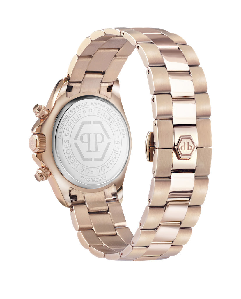 Philipp Plein Rock Couture Ladies  Silver Watch
