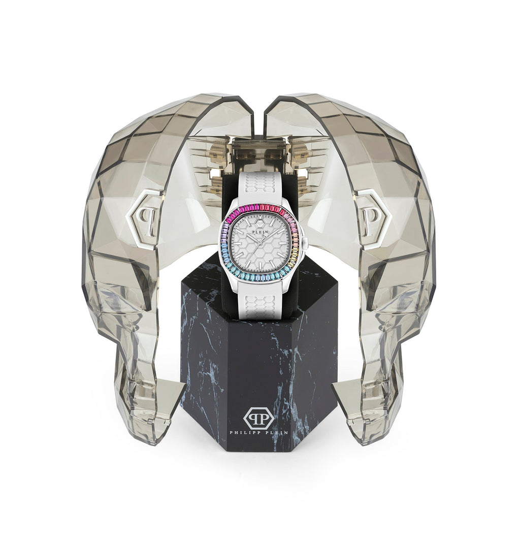 Philipp Plein High-Conic Ladies  White Watch