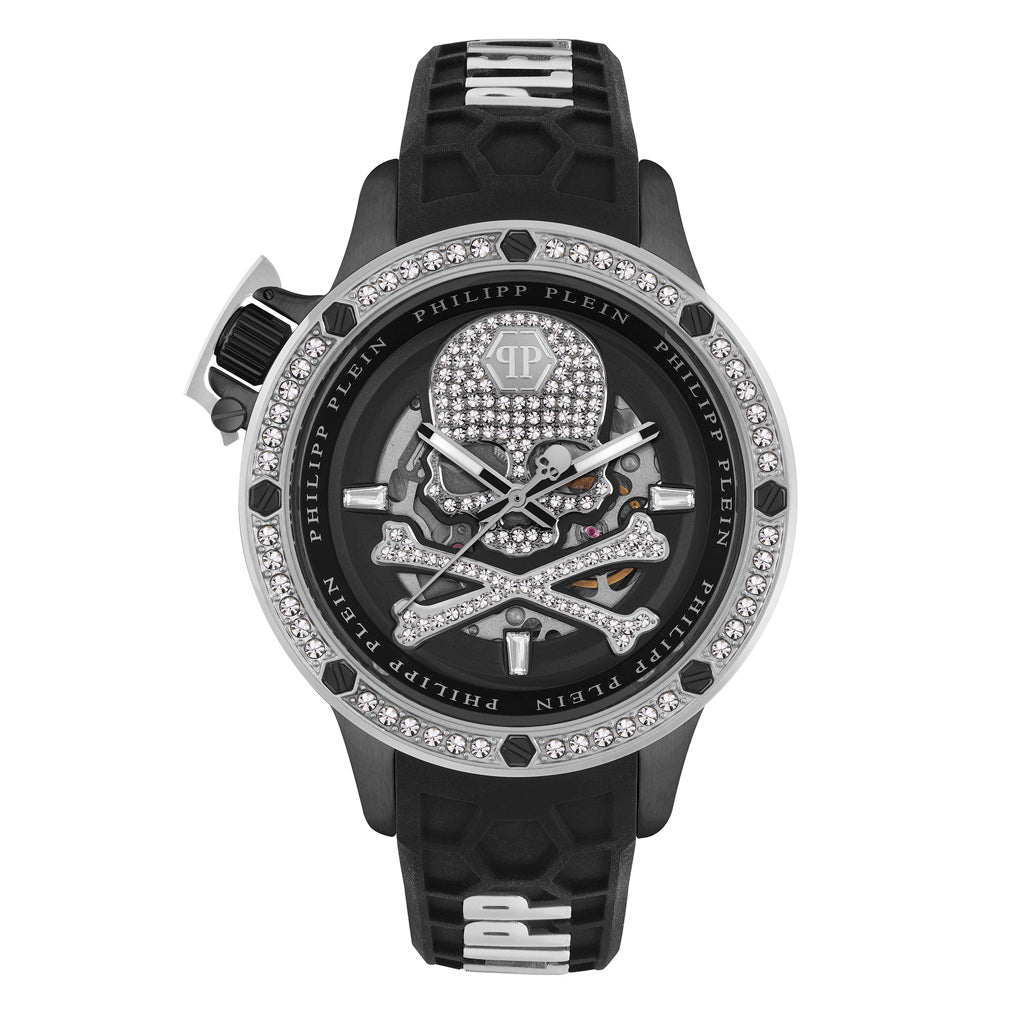 Philipp Plein Hyper $Port Men's Silver Watch